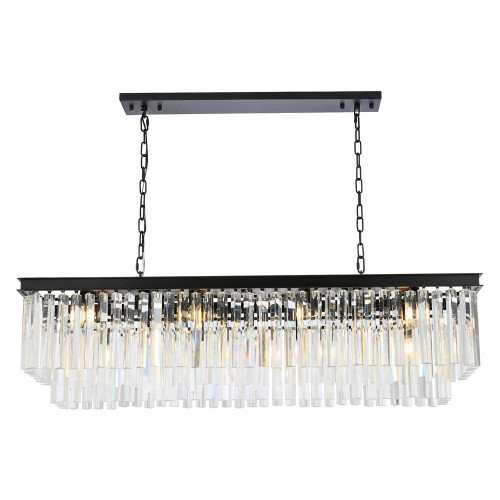 Elegant Sydney Pendant - Matte Black, L 50" (1202D50MB-RC)