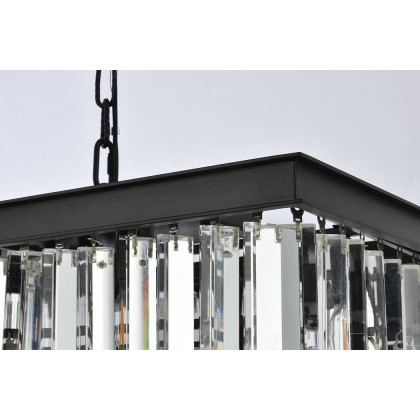 Elegant Sydney Pendant - Matte Black, L 50" (1202D50MB-RC)