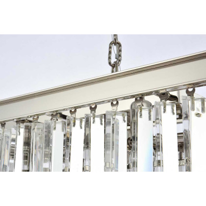 Elegant Sydney Pendant - Polished Nickel, L 50" (1202D50PN-RC)