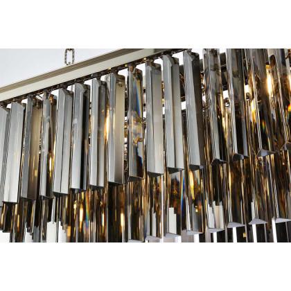 Elegant Sydney Pendant - Polished Nickel/Silver, L 50" (1202D50PN-SS-RC)