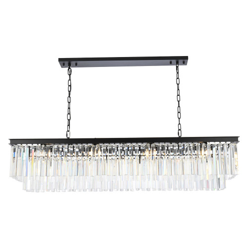 Elegant Sydney Pendant - Matte Black, L 14" (1202D60MB-RC)
