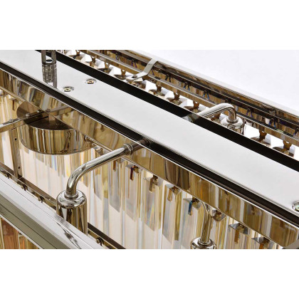 Elegant Sydney Pendant - Polished Nickel/Gold, L 14" (1202D60PN-GT-RC)