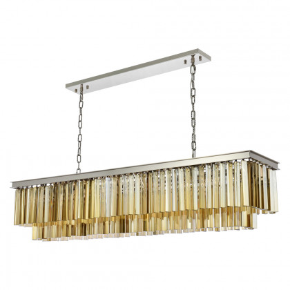 Elegant Sydney Pendant - Polished Nickel/Gold, L 14" (1202D60PN-GT-RC)