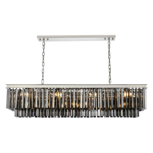 Elegant Sydney Pendant - Polished Nickel/Silver, L 14" (1202D60PN-SS-RC)