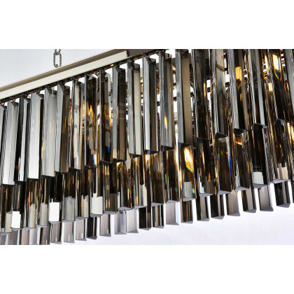 Elegant Sydney Pendant - Polished Nickel/Silver, L 14" (1202D60PN-SS-RC)