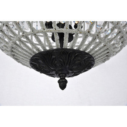 Elegant Urban Classic Pendant Lamp - Dark Bronze, L 18" (1205D18DB-RC)