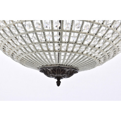 Elegant Urban Classic Pendant Lamp - Dark Bronze, L 36" (1205G36DB-RC)