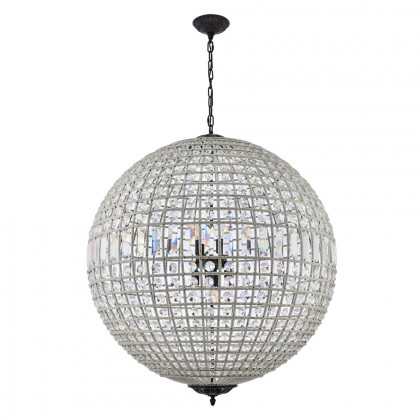Elegant Urban Classic Pendant Lamp - Dark Bronze, L 36" (1205G36DB-RC)