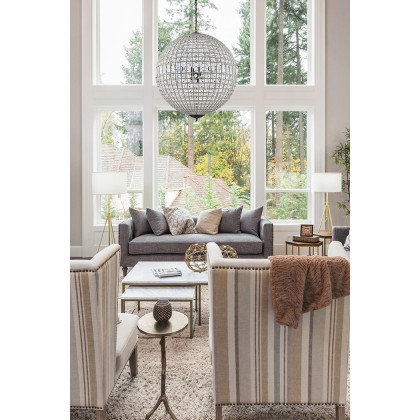 Elegant Urban Classic Pendant Lamp - Dark Bronze, L 36" (1205G36DB-RC)