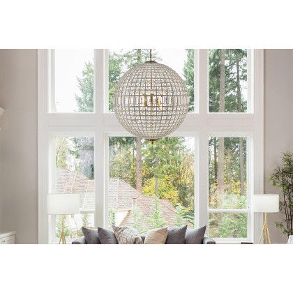 Elegant Urban Classic Pendant Lamp - French Gold, L 36" (1205G36FG-RC)