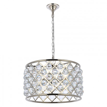 Elegant Urban Classic Madison Collection Pendant Lamp - Polished Nickel, L 20" (1206D20PN-RC)