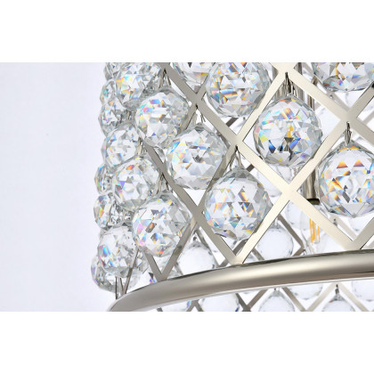 Elegant Urban Classic Madison Collection Pendant Lamp - Polished Nickel, L 27.5" (1206D27PN-RC)