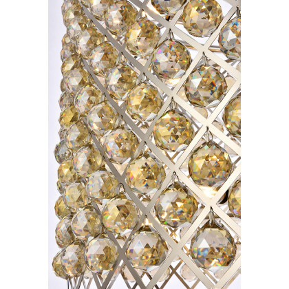 Elegant Urban Classic Madison Collection Pendant Lamp - Polished Nickel/Gold, L 35.5" (1206D35PN-GT-RC)