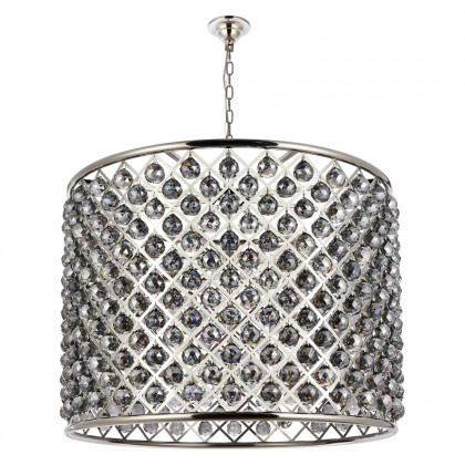 Elegant Urban Classic Madison Collection Pendant Lamp - Polished Nickel/Silver, L 35.5" (1206D35PN-SS-RC)