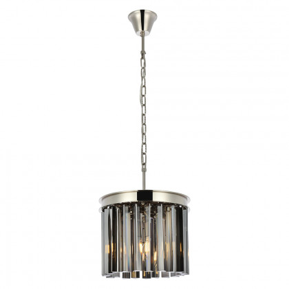 Elegant - Crystal Prism 6 Light Round Chandelier
