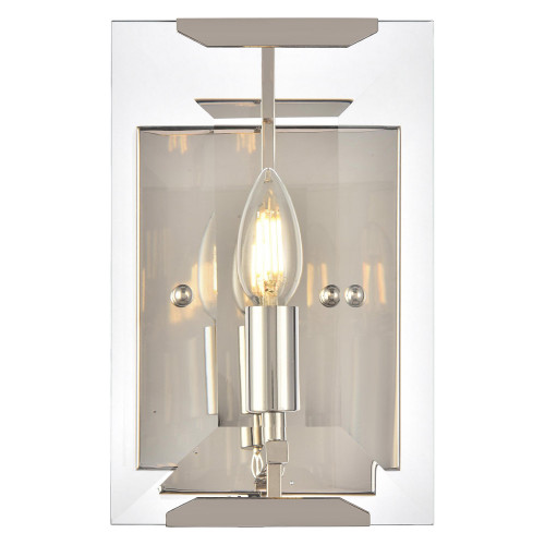 Elegant Urban Classic Monaco Collection Wall Sconce - Polished Nickel (1212W6PN)