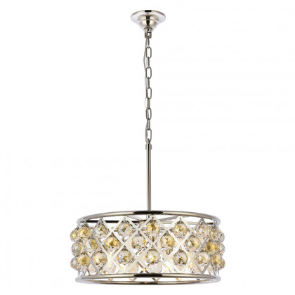 Elegant - Crystal Grid Hoop 3 Light Chandelier (PNT-1214D)