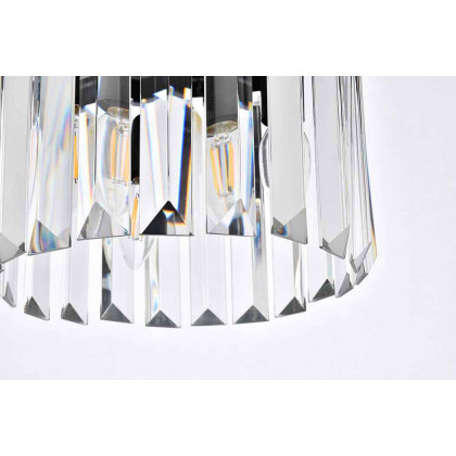Elegant Urban Classic Pendant - Matte Black, L 12" (1238D12MB-RC)
