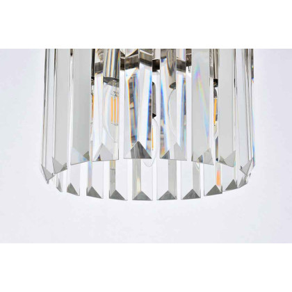 Elegant Urban Classic Pendant - Polished Nickel, L 12" (1238D12PN-RC)
