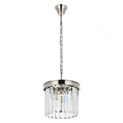 Elegant Urban Classic Pendant - Polished Nickel, L 12" (1238D12PN-RC)