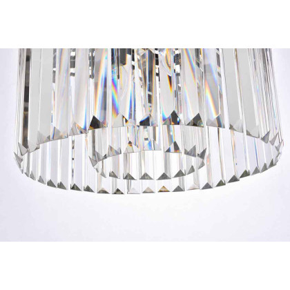 Elegant Urban Classic Pendant - Matte Black, L 20" (1238D20MB-RC)