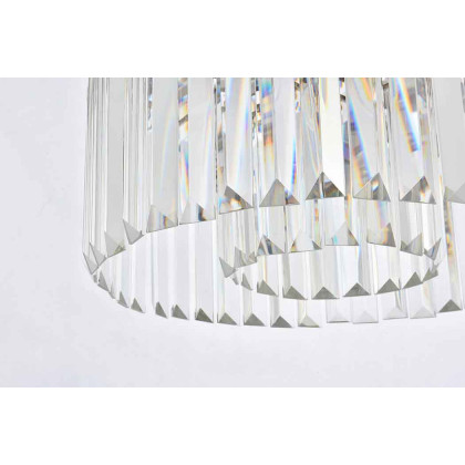 Elegant Urban Classic Pendant - Polished Nickel, L 20" (1238D20PN-RC)