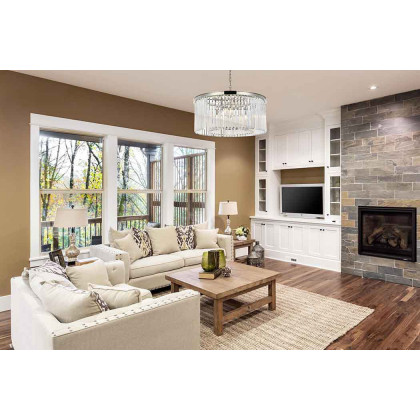 Elegant Urban Classic Pendant - Polished Nickel, L 31.5" (1238D31PN-RC)