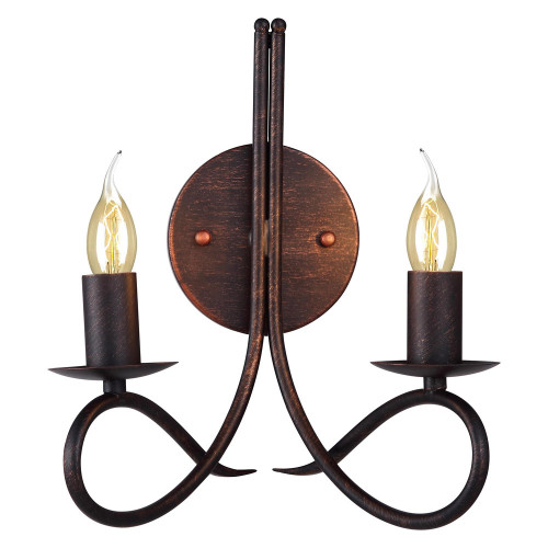 Elegant Urban Classic Lyndon Collection Wall Lamp - Dark Bronze (1452W9DB)
