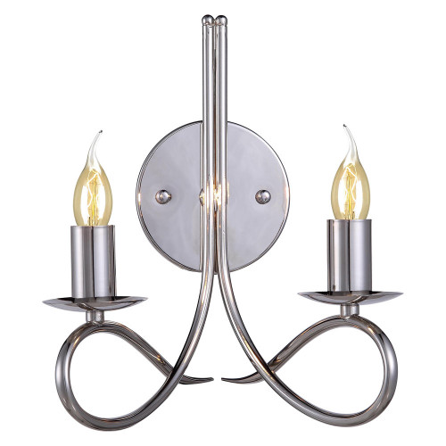 Elegant Urban Classic Lyndon Collection Wall Lamp - Polished Nickel (1452W9PN)