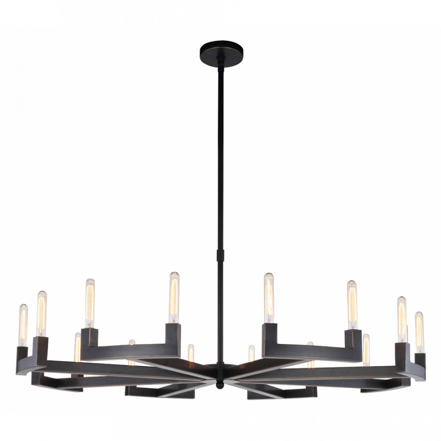 Elegant Urban Classic Chandelier - Bronze, L 60" (1535G60BZ)