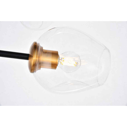 Elegant Urban Classic Cavoli 11 Lights Chandelier - Light Antique Brass, L 57" (1712G57LAB)