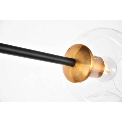 Elegant Urban Classic Cavoli 11 Lights Chandelier - Light Antique Brass, L 57" (1712G57LAB)