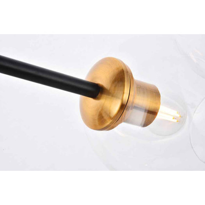 Elegant Urban Classic Cavoli 11 Lights Chandelier - Light Antique Brass, L 73" (1712G73LAB)