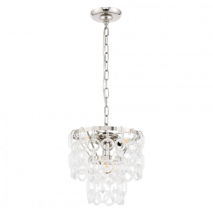 Elegant Urban Classic Eden 3 Lights Pendant - Polished Nickel, L 12" (1713D12PN)