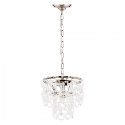 Elegant Urban Classic Eden 3 Lights Pendant - Polished Nickel, L 12" (1713D12PN)
