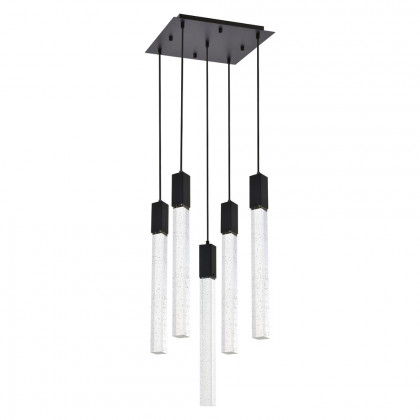 Elegant Pendant Light - Black, L 16" (2066D16BK)