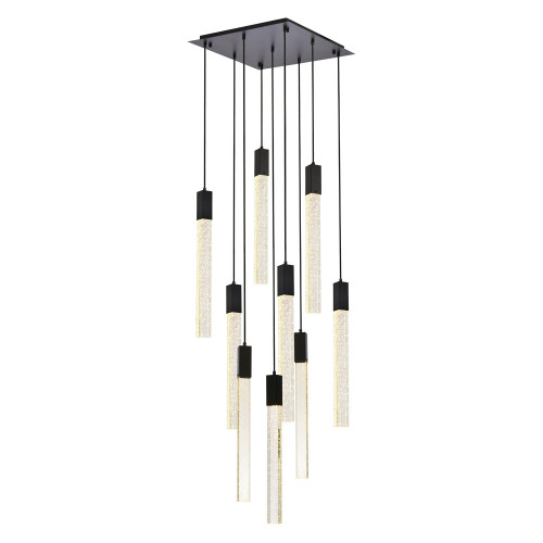 Elegant Pendant Light - Black, L 20" (2066D20BK)