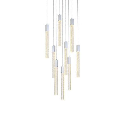 Elegant Pendant Light - Chrome, L 20" (2066D20C)