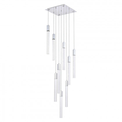 Elegant Pendant Light - Chrome, L 20" (2066D20C)