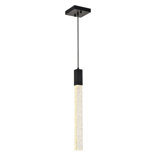 Elegant Pendant Light - Black, L 5" (2066D5BK)