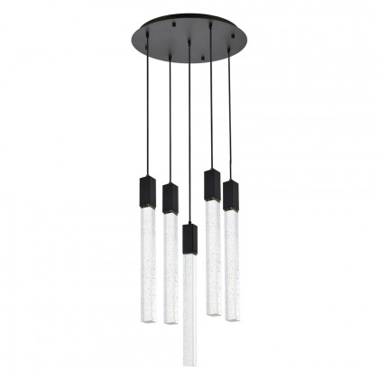 Elegant Pendant Light - Black, L 20" (2067D20BK)
