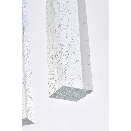 Elegant Pendant Light - Chrome, L 20" (2067D20C)