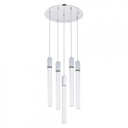Elegant Pendant Light - Chrome, L 20" (2067D20C)