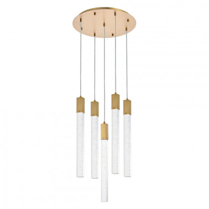 Elegant Pendant Light - Satin Gold, L 20" (2067D20SG)