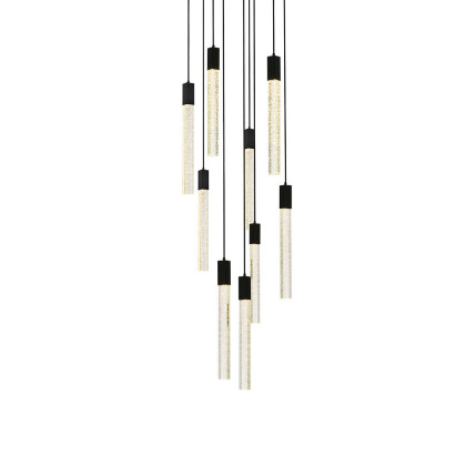 Elegant Pendant Light - Black, L 24" (2067D24BK)