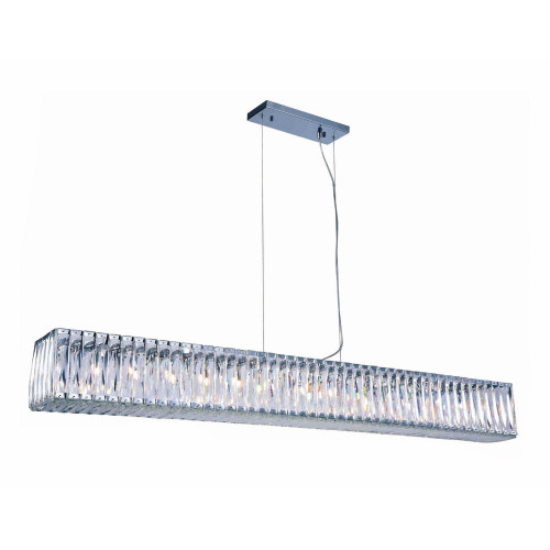 Elegant - Invisible Linear 11 Lights Crystal Chandelier