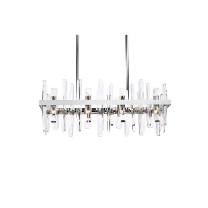 Elegant Chandelier - Chrome, L 30" (2200G30C)