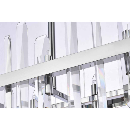 Elegant Chandelier - Chrome, L 30" (2200G30C)