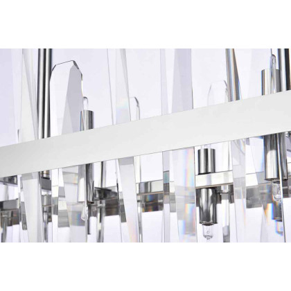Elegant Chandelier - Chrome, L 36" (2200G36C)