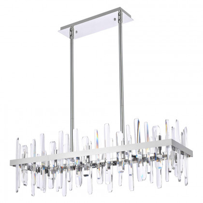 Elegant Chandelier - Chrome, L 36" (2200G36C)